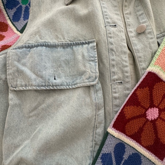 Davi & Dani Flower Power Jean Jacket - Picture 5 of 5